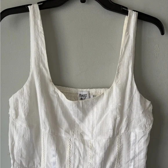 NWOT Lorinda Maxi Dress White - Picture 5 of 9